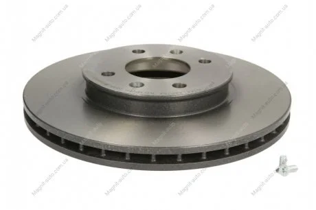 Диск тормозной Hyundai Accent/Kia Rio 11 – передн. (произ-во) BREMBO 09.C171.11