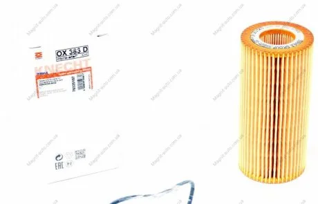 Фільтр оливний Mahle Daimler MAHLE / KNECHT OX383D