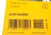 Ремінь клиновий, VW Caddy I, RENAULT Trafic 1.5-2.5 82-01 Contitech AVX 10X950 (фото 6)