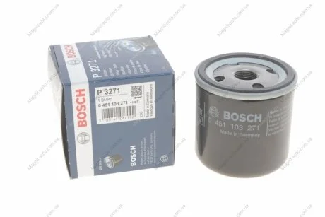 Масляний фільтр 3271 GAZ/JEEP Gazel,Sobol,Volga,Cherokee,Liberty,Wrangler 94- BOSCH 0 451 103 271