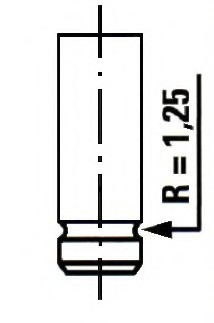Впускний клапан ET ENGINETEAM VI0103 (фото 1)