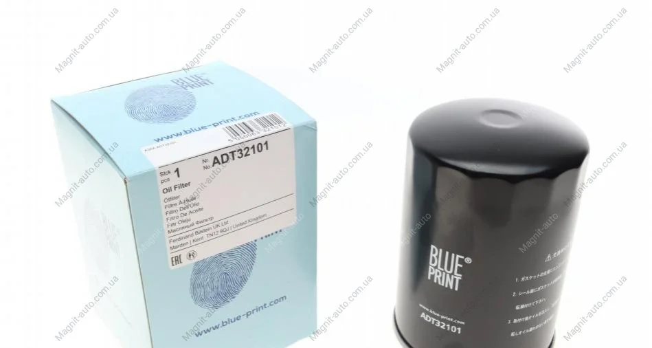 Фільтр масла BLUE PRINT ADT32101 (фото 1)