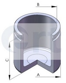 Поршень, корпус скобы тормоза ERT 150289-C (фото 1)
