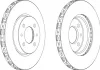 Диск тормозной FERODO DDF762 (фото 1)