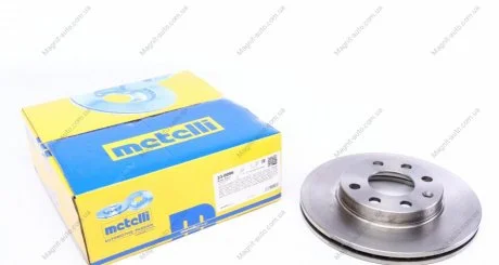 Диск передний тормозной Ланос 13", Авео вентилируемый Metelli 23-0096