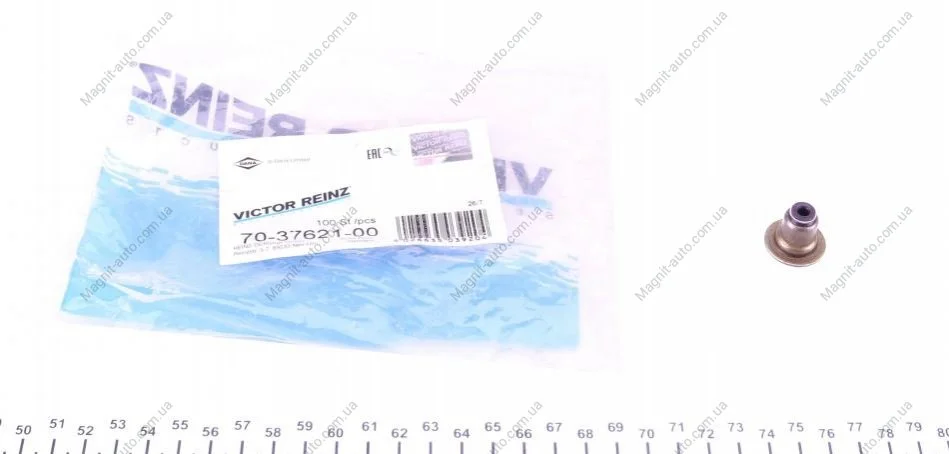 Ущільнююче кільце, стержень клапана VICTOR REINZ 70-37621-00 (фото 1)
