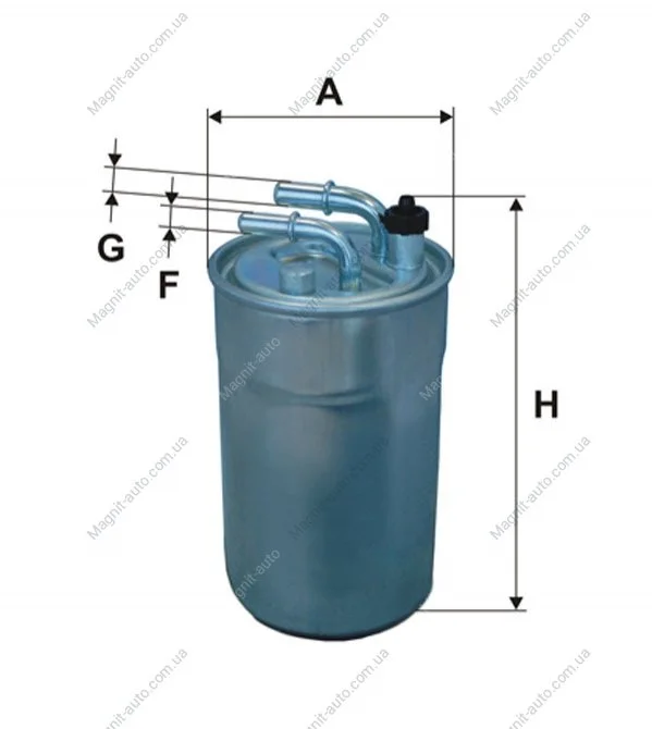 Фильтр топлива, 1.3-1.7CDTI, Corsa D/E WIX FILTERS WF8459 (фото 1)