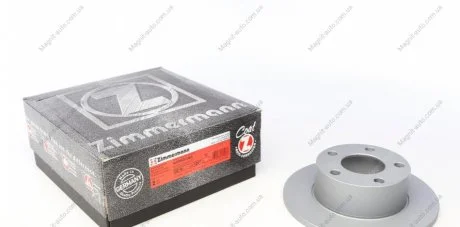 Диск гальмівний, задній, 245mm, AUDI A6, VW Passat B5, Superb 96-05 ZIMMERMANN 100.1217.20