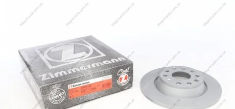 Диск гальмівний, задній, 282mm; SKODA Octavia, Superb; VW Golf, Passat, Sharan; 03- ZIMMERMANN 100.3315.20