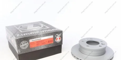 Диск гальмівний, передній, 95-06 ZIMMERMANN 400.6470.20