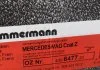 Диск гальмівний, задній, DB209-318 ZIMMERMANN 400.6477.20 (фото 6)