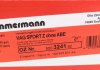 Гальмiвнi диски VW GOLF VI 08- ZIMMERMANN 600.3241.52 (фото 5)