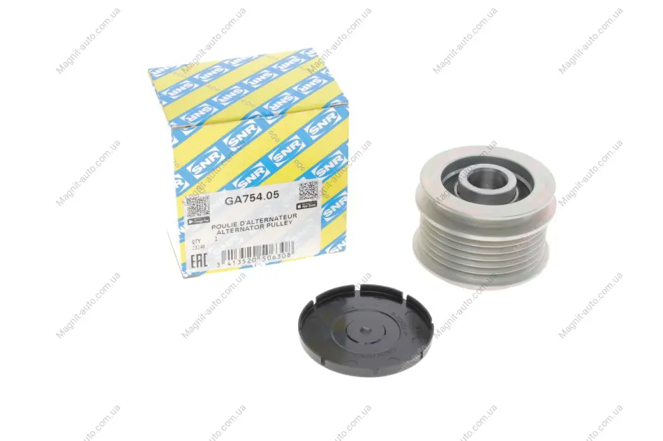 Шкив генератора AUDI/A3/A4 "00>> SNR NTN GA754.05 (фото 1)