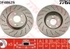 Диск тормозной MERCEDES 204/212 "F "07>> TRW DF4862S (фото 1)