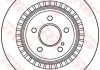 Диск тормозной MERCEDES W221/C216 "05>> TRW DF4916S (фото 1)