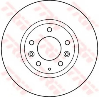 Диск гальмівний, MAZDA, 2.2-3.7, R2AA, 07- TRW DF4958S