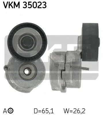 Натяжной ролик, поликлиновой ремень VKM35023 SKF VKM 35023 (фото 1)