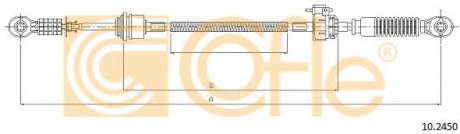 Трос, ступенчатая коробка передач COFLE 10.2450 (фото 1)