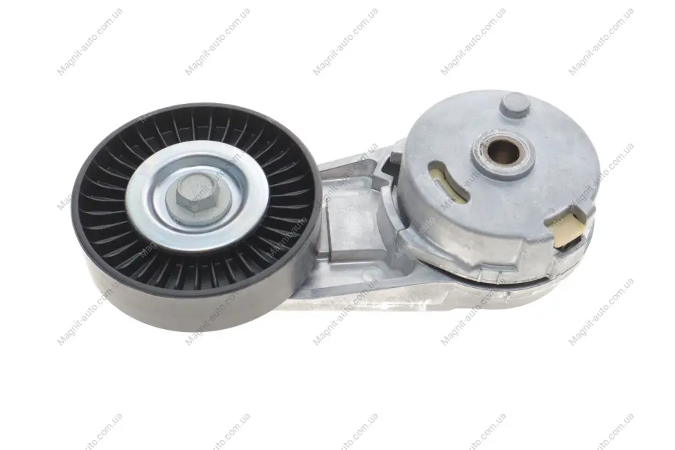 Натяжитель поликлинового ремня ALFA ROMEO 159, BRERA, SPIDER CADILLAC BLS CHEVROLET ALERO, COBALT, EQUINOX, HHR, MALIBU, VECTRA FIAT CROMA OPEL ASTRA G, GT, SIGNUM, SPEEDSTER 1.9-2.4 06.00- SKF VKM 34027 (фото 1)