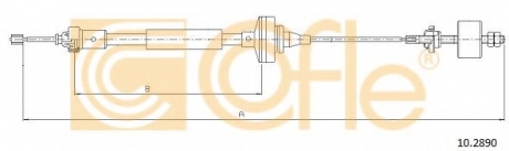 Трос, управление сцеплением COFLE 10.2890 (фото 1)
