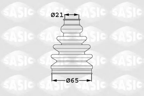 Пильовик ШРКШ внутренний VAG A2, Fabia, Bora, Golf IV Sasic SASIC 1906030