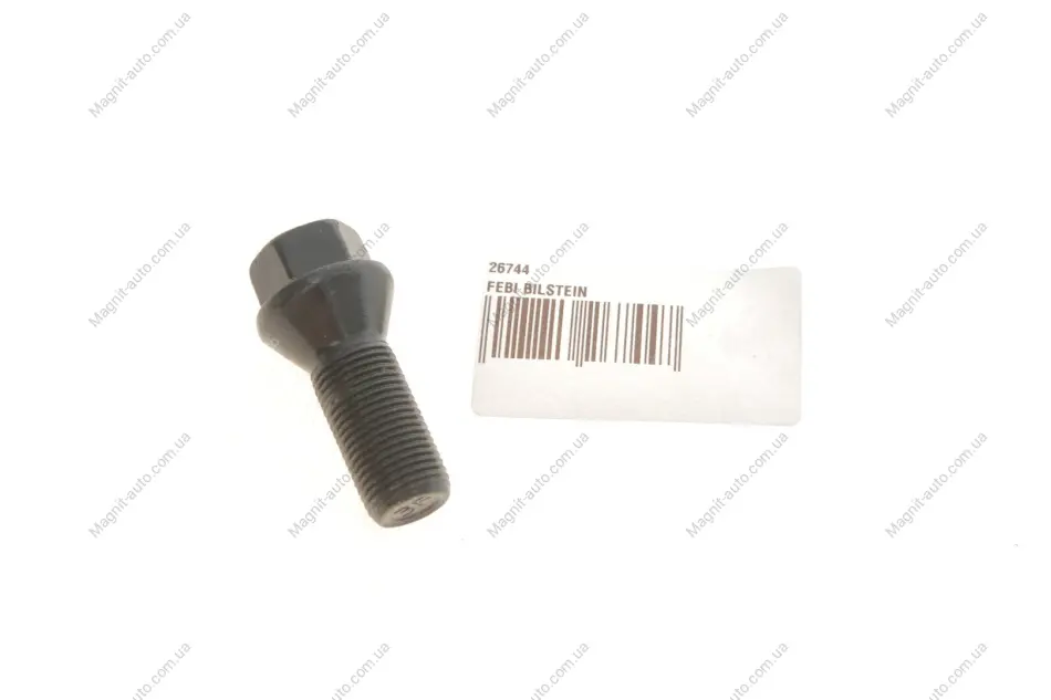 Болт колеса BMW 1(F20)/1(F21)/2(F23)/2(F45)/4(F33)/5(F10)/M5(F10 LCI) 91- (M14X1,25) FEBI BILSTEIN 26744 (фото 1)