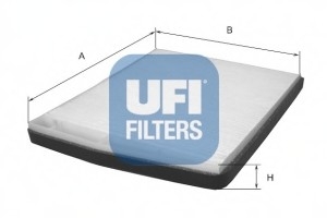 Фильтр, воздух во внутренном пространстве UFI 53.091.00 (фото 1)