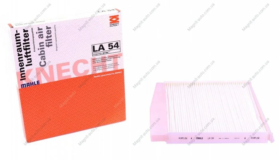 Фільтр салону Volvo C70/S60/S70/S80/V70/XC70/XC90 MAHLE / KNECHT LA54 (фото 1)