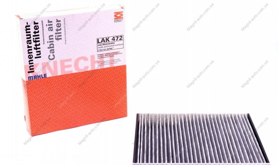 Фильтр воздуха салона MAHLE / KNECHT LAK472 (фото 1)