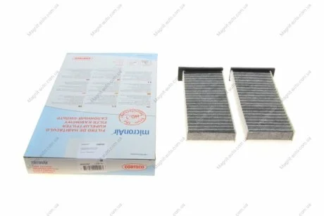 Фільтр салону вугільний CC1101 MITSUBISHI Lancer,Carisma,L200,Colt,Pajero CORTECO 8000 0397