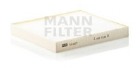 Фильтр, воздух во внутренном пространстве -FILTER CU 2227 MANN CU2227