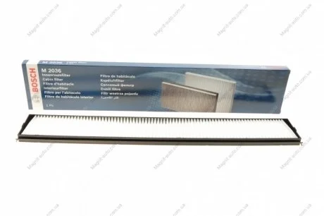Воздушный фильтр салона 2036 BMW 316,318,320,325,328,330,X3 E46,E83 99-08 BOSCH 1 987 432 036