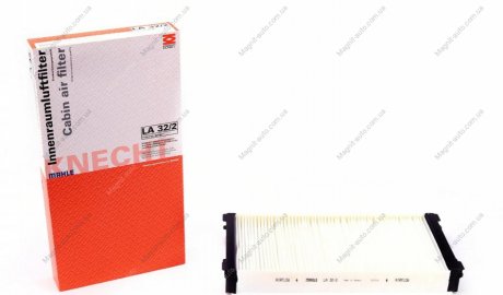 Фильтр, воздух во внутренном пространстве KNECHT MAHLE / KNECHT LA32/2