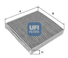 Фильтр, воздух во внутренном пространстве UFI 54.223.00 (фото 1)