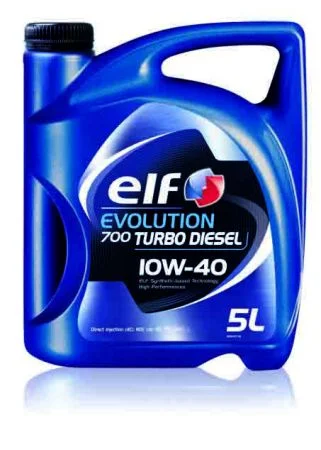 Масло моторное Elf Evolution 700 Turbo Diesel 10W-40 (5 л) ELF 201553 (фото 1)