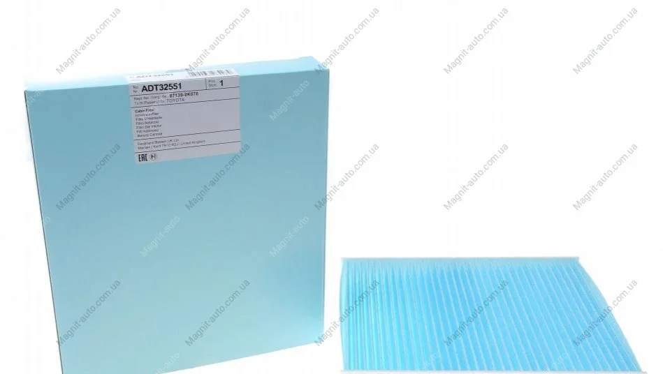 Фильтр салона Toyota (пр-во Blue Print) BLUE PRINT ADT32551 (фото 1)