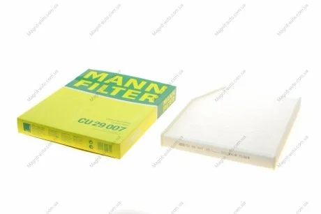 Фильтр, воздух во внутренном пространстве -FILTER CU 29 007 MANN CU29007