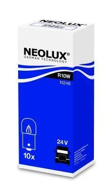 ЛАМПА R10W 24V 10W BA15s STANDARD UNV NEOLUX N246 (фото 1)