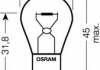Лампа накаливания, фонарь указателя поворота, Лампа накаливания, фонарь сигнала торможения, Лампа накаливания, задняя противотуманная фара, Лампа накаливания, фара заднего хода, Лампа накаливания, задний гарабитный огонь, Лампа накаливания, фонарь ук OSRAM 7511_02B (фото 2)