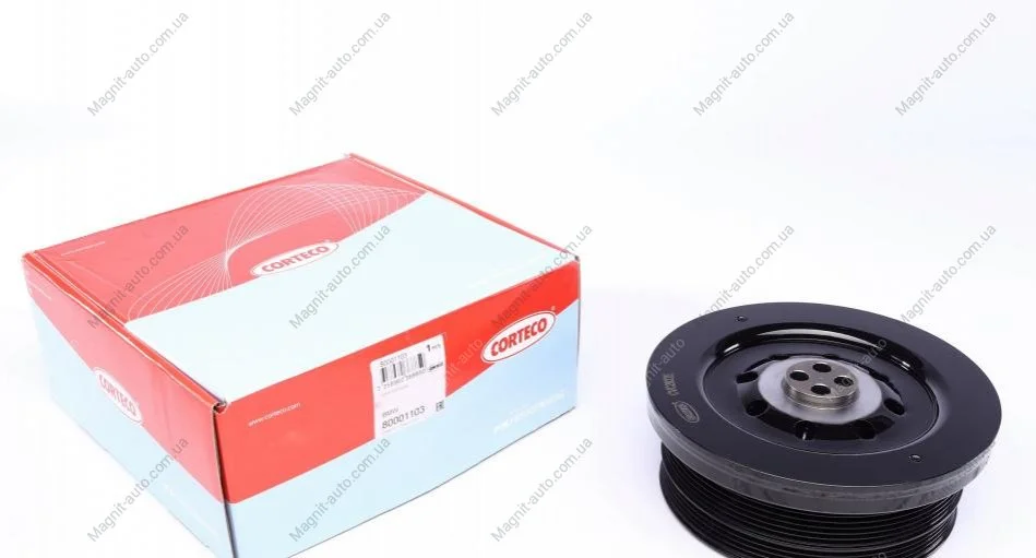 Шкив коленвала BMW 3(E46,E93),5(E60),7(E65,E66),X3,X5(E53,E70),X6(E71,E72) 3,0D CORTECO 80001103 (фото 1)