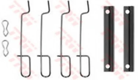Монтажный набор тормозных колодок CITROEN AX, SAXO PEUGEOT 205, 205 I, 205 II, 305 I, 305 II, 306, 309 I, 309 II, 405 I, 405 II, 505 1.0-Electric 11.77-04.04 TRW PFK75