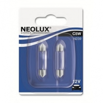 Автолампа C5W SV8,5-8 5 W белая NEOLUX N23902B