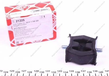Кріплення глушника BMW 528 / BMW 523 / BMW 320 FEBI BILSTEIN 21225