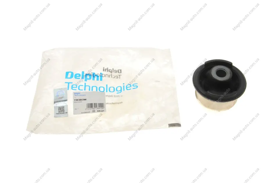 Сайлентблок MERCEDES W168 "F "97-04 Delphi TD383W (фото 1)