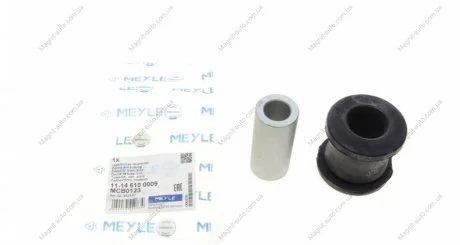 Сайлентблок важеля, (перед.) 94-02 (з метал. втулкою) MEYLE 11-14 610 0009