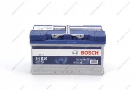 АКБ S4E 75А*ч 730А система СТАРТ-СТОП BOSCH 0 092 S4E 100