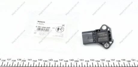 Датчик тиску VW 2.0TDI BOSCH 0 281 006 059