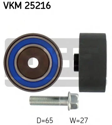 Паразитный / Ведущий ролик, зубчатый ремень VKM25216 SKF VKM 25216 (фото 1)