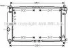 Радіатор охолодження CHEVROLET AVEO (T250, T255) (05-) 1.4 i 16V (трубчасті) (вироб-во AVA) AVA COOLING DWA2067 (фото 1)