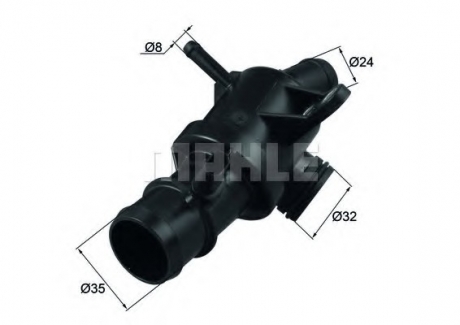 Термоствт MB A/B "1,6-2,0D "04-12 MAHLE / KNECHT TM4092